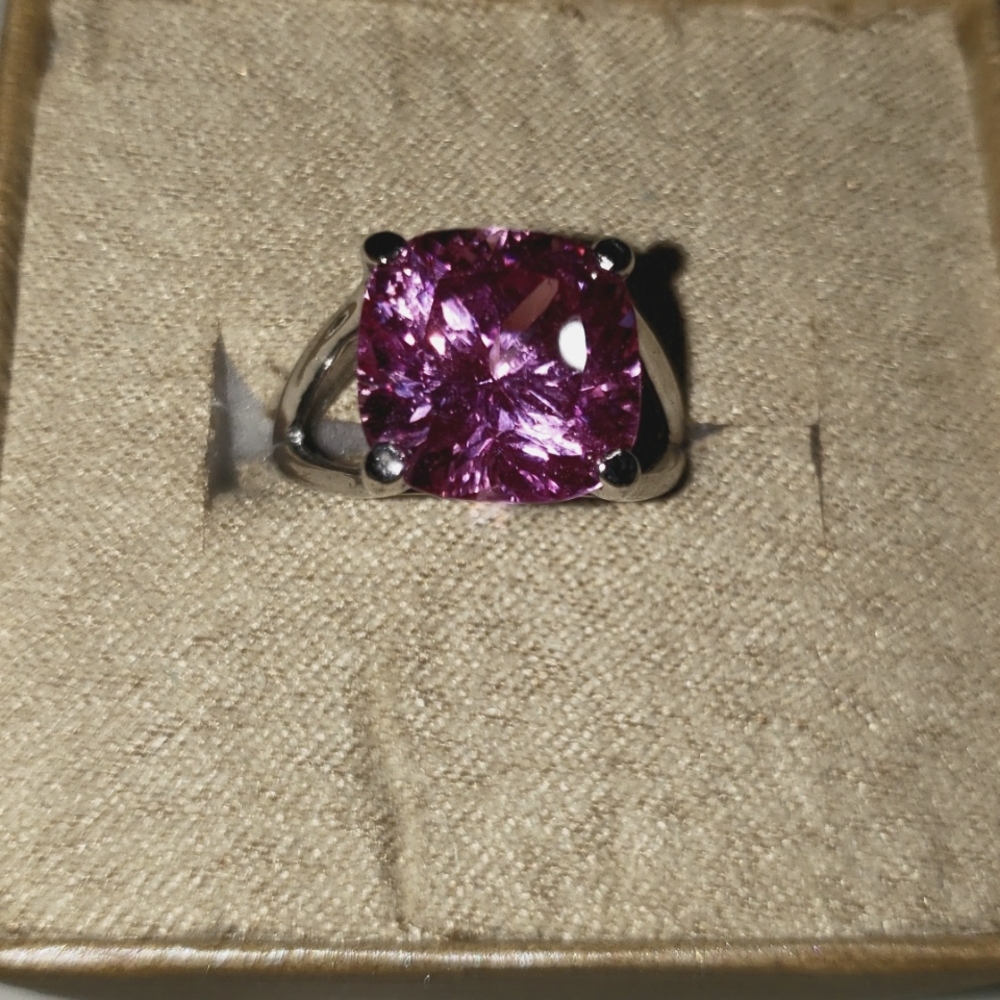 Lab-created Pink Sapphire